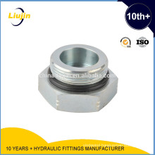 hydraulic adapter metric male o-ring plug